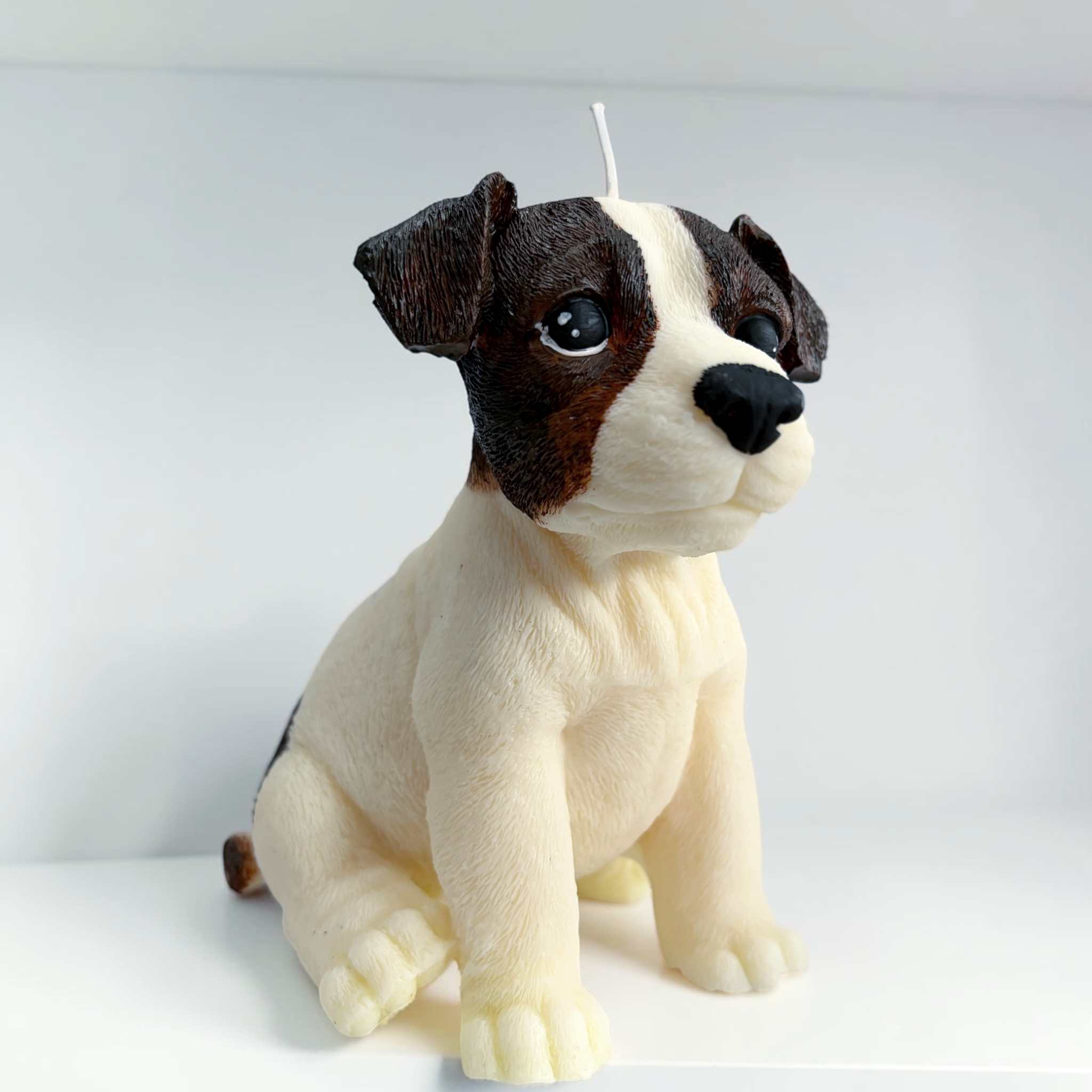 Jack Russell Decorative Soy wax candle