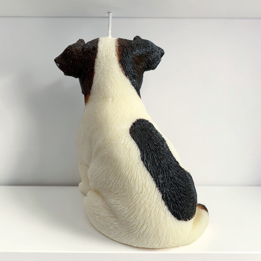 Jack Russell Decorative Soy wax candle