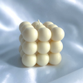 Bubble cube candle