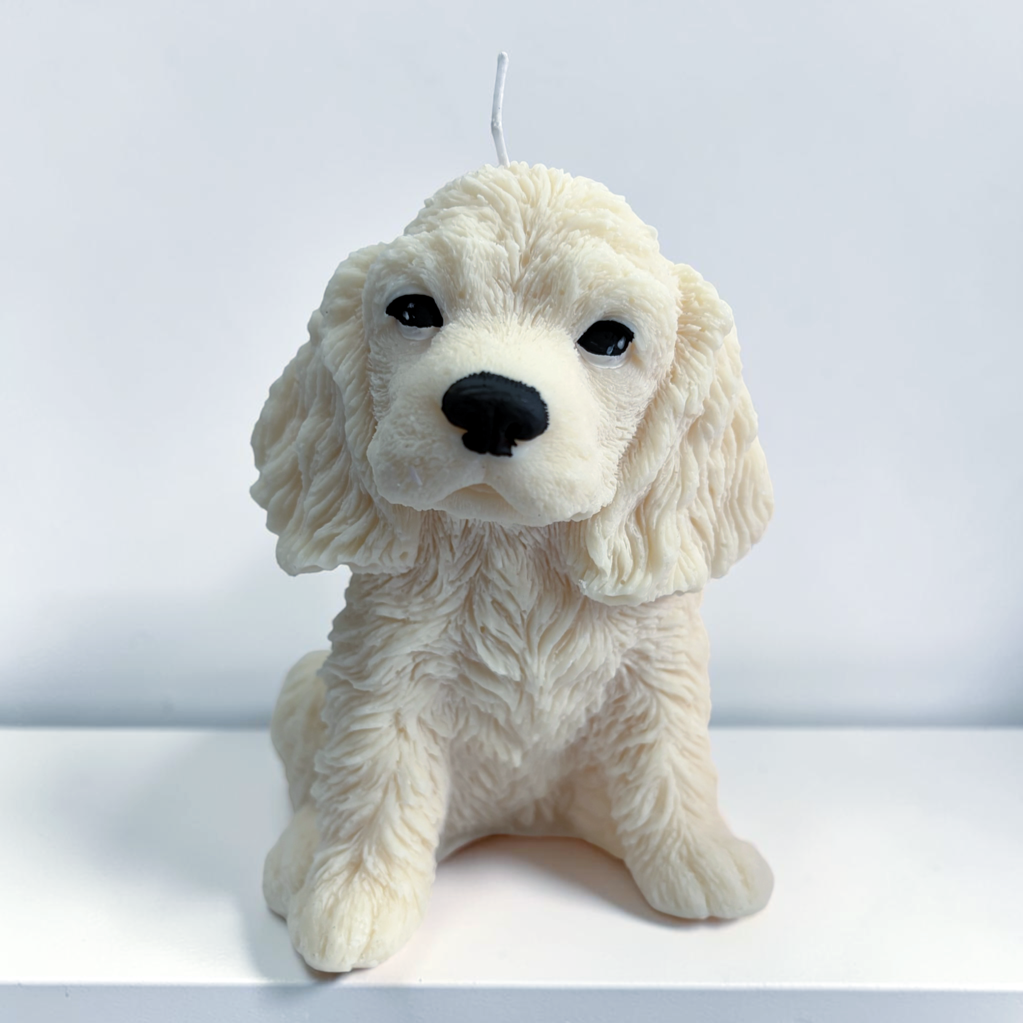 Cocker Spaniel decorative dog candle