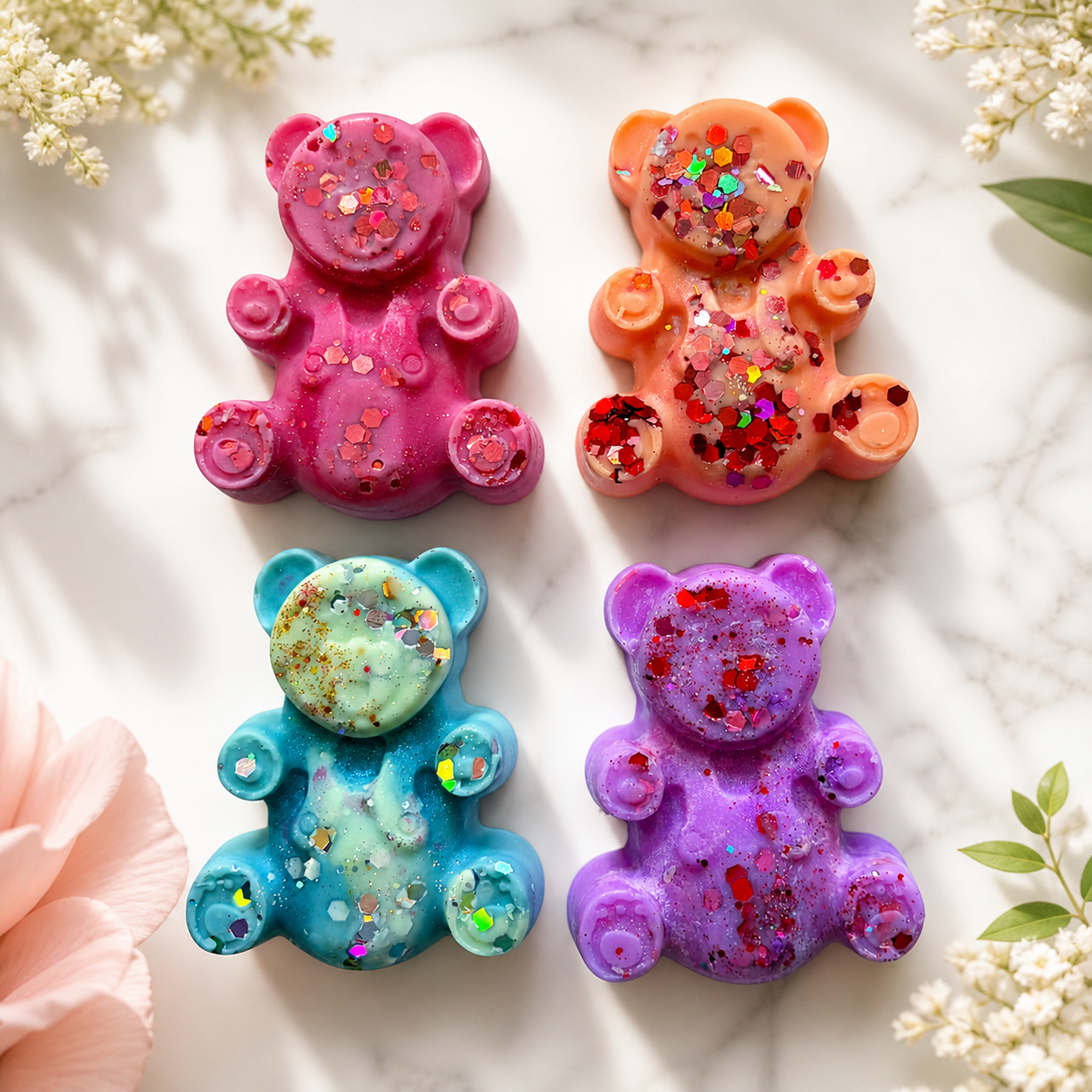 "You Are My Favorite" Book-Style Gift Box | 4 Deluxe Bear Wax Melts